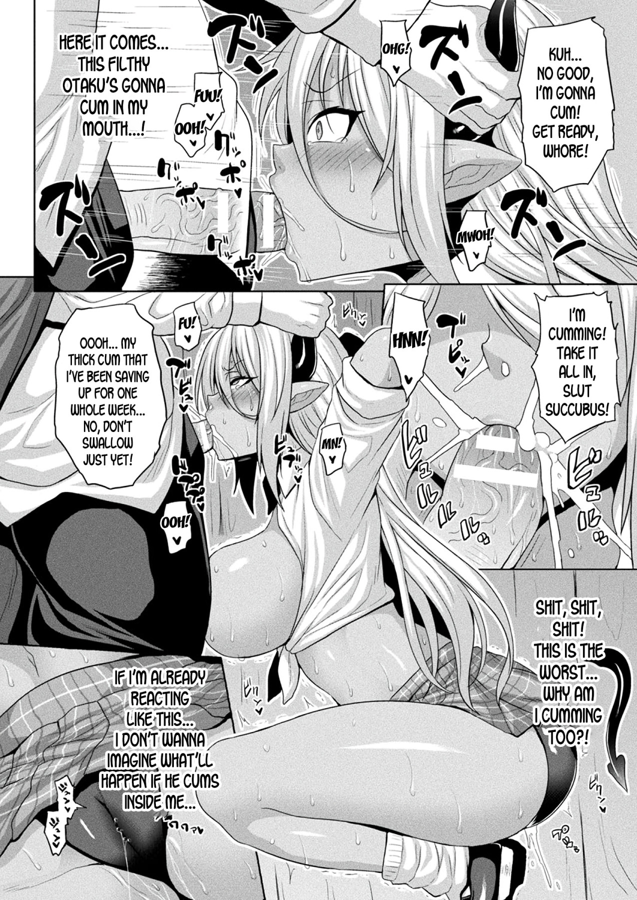 Hentai Manga Comic-Contract of Bitch Succubus-Read-6